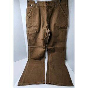 Carhartt FR Flame Resistant 36x32 Canvas 5-Pocket Work Pants Brown